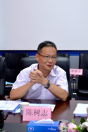 河北省国防科技工业局副局长陈树志在会上讲话