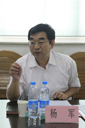 北京信息科技大学党委副书记杨军讲话