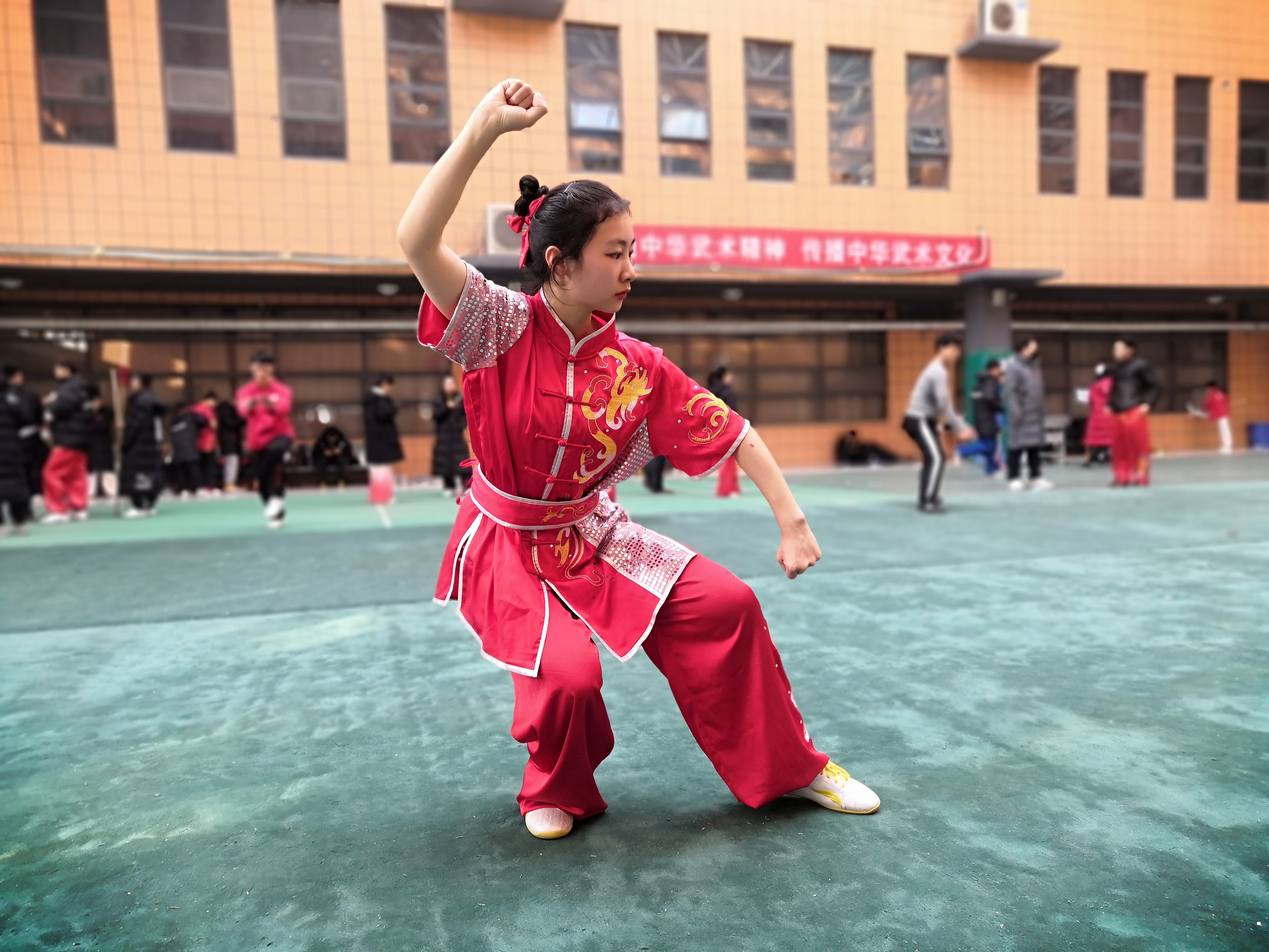 我校武术代表队在河北省第十一届大中学生武术比赛中取得佳绩